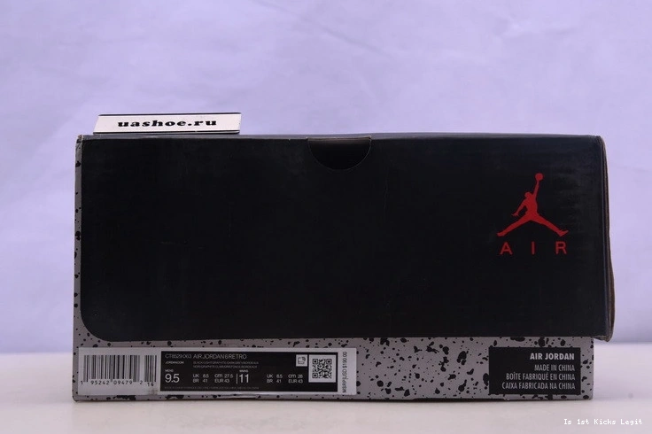 Jordan Bordeaux CT8529-063 Air 6 0302